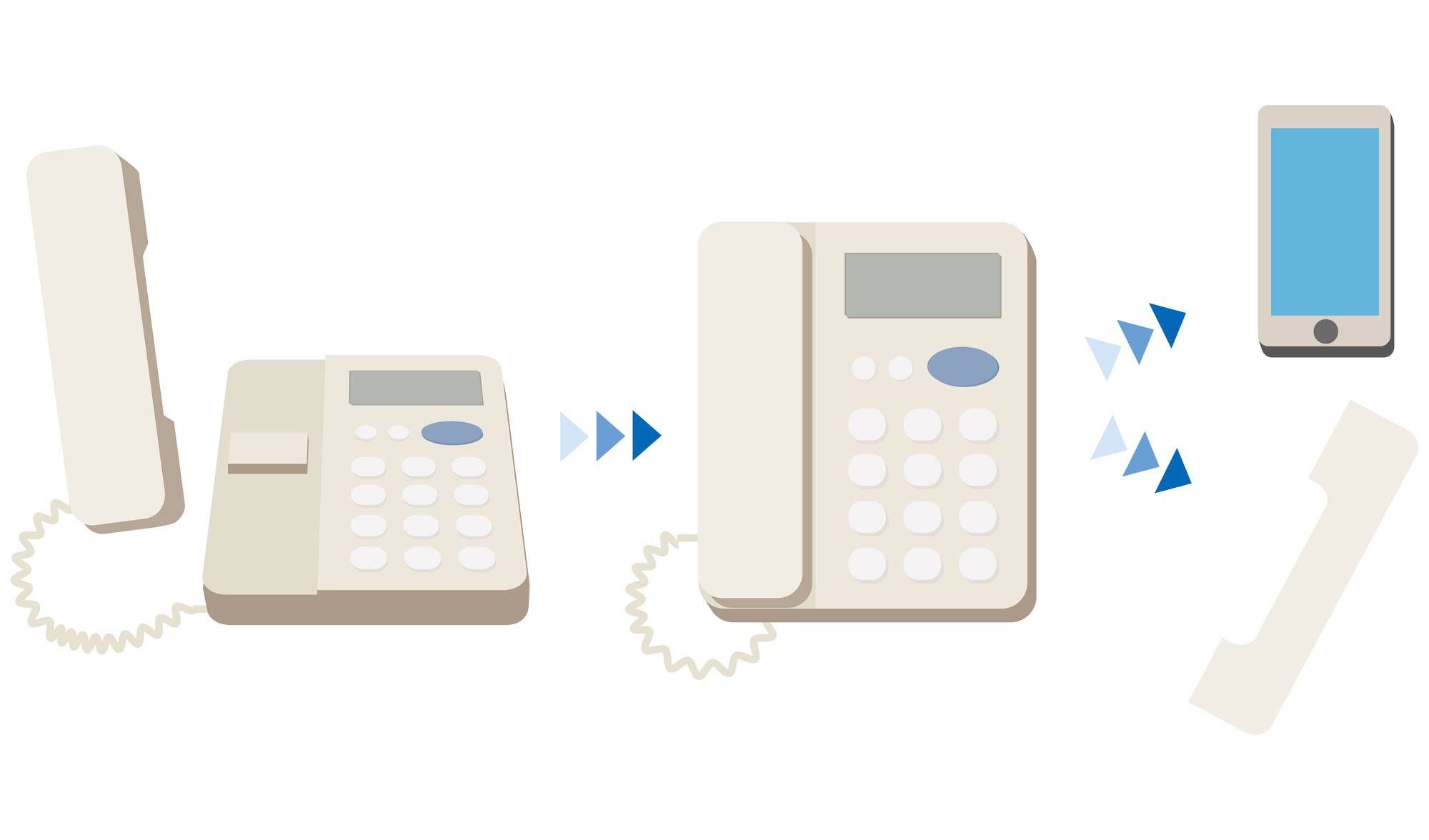 固定電話をスマホに転送するメリットとは？|固定電話の発着信をスマホで操作できるサービスを比較！