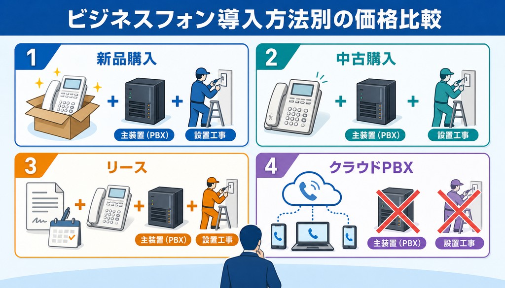 ビジネスフォン 価格