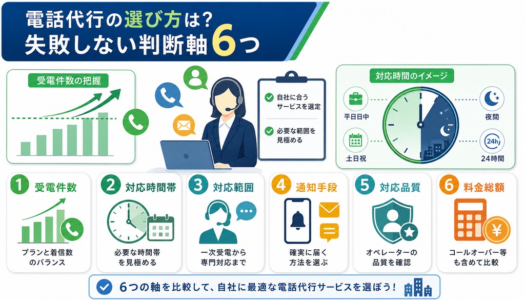 電話代行 選び方