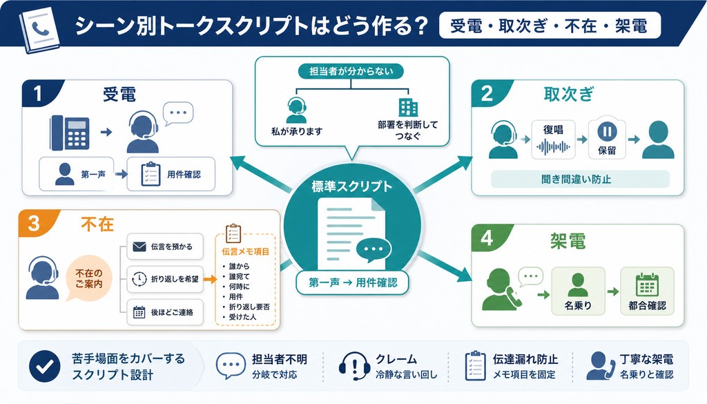 電話対応 マニュアル